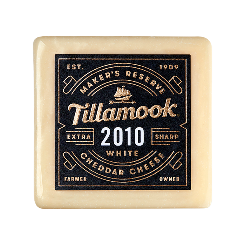 tillamook shop - maker's reserve 2010 extra sharp white cheddar cheese - 2022