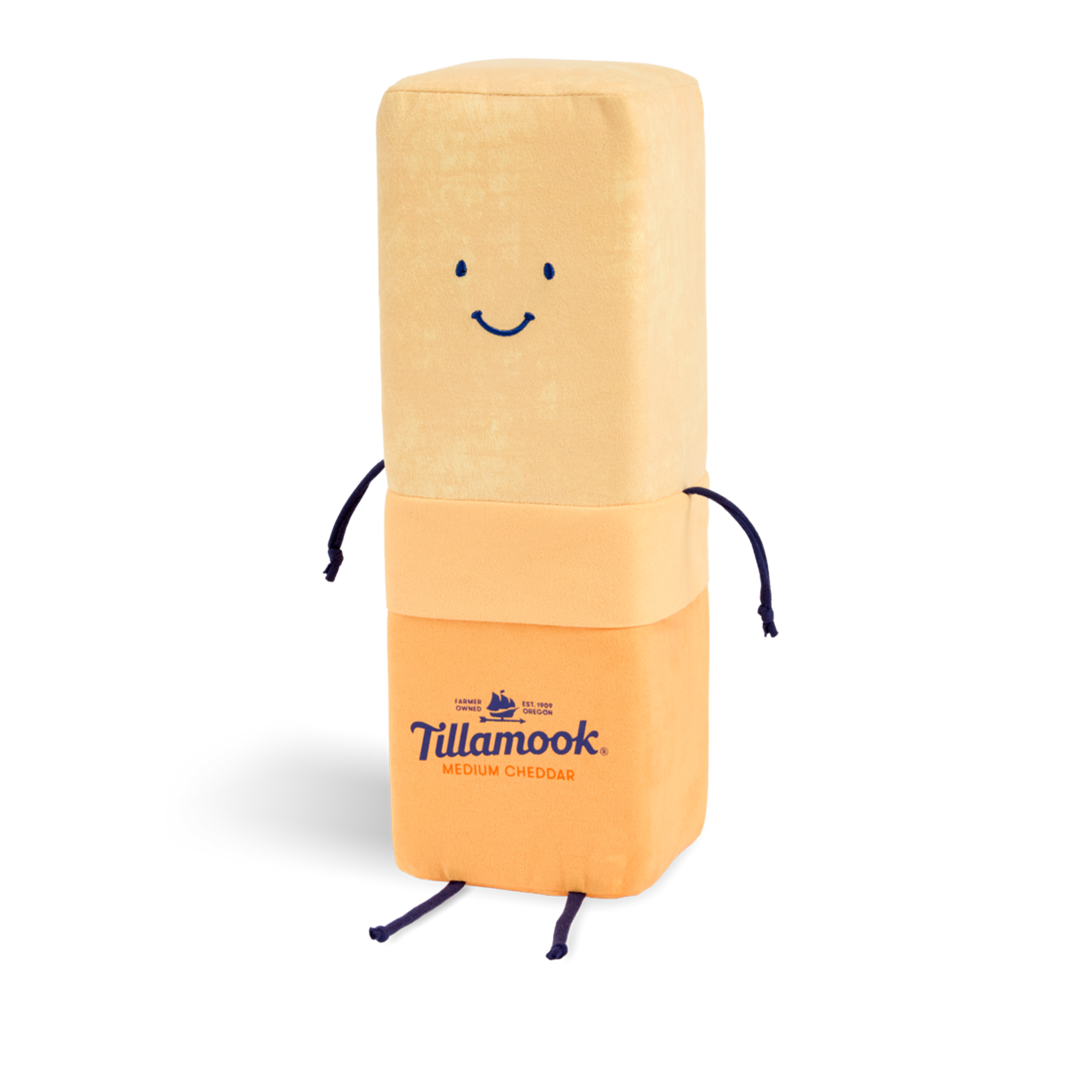 Tillamook Medium Cheddar Plushie – Large – Tillamook Shop