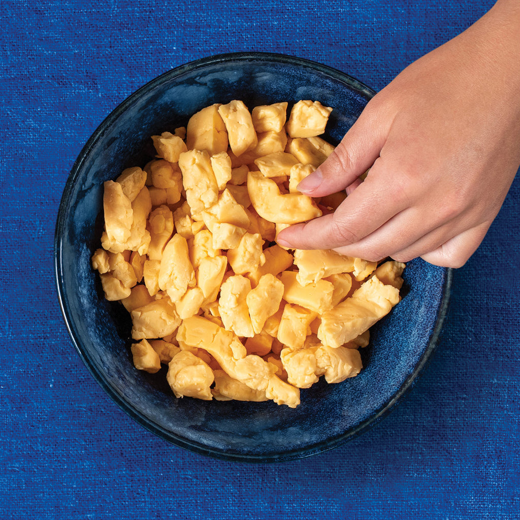 tillamook shop - cheddar cheese curds in bowl - 2022