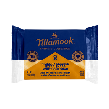 tillamook shop - farmers' collection hickory smoked extra sharp white cheddar cheese - 2022
