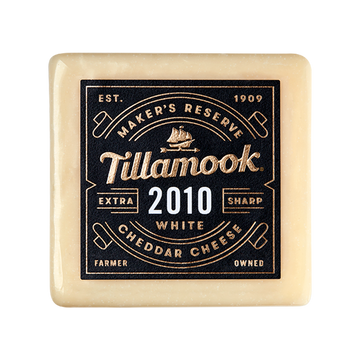 tillamook shop - maker's reserve 2010 extra sharp white cheddar cheese - 2022