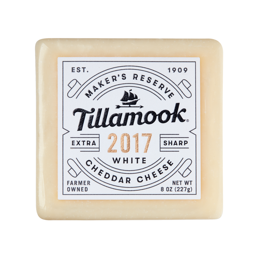 tillamook shop - maker's reserve 2017 extra sharp white cheddar cheese - 2022 2022