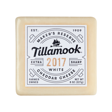 tillamook shop - maker's reserve 2017 extra sharp white cheddar cheese - 2022